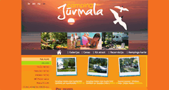 Desktop Screenshot of campingjurmala.lv